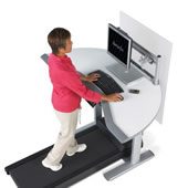 image of treadmill desk